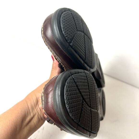 Sperry Men 10.5M Brown Leather Classic Comfort Casual Slip On Tassel Fringe Shoe - Picture 7 of 11